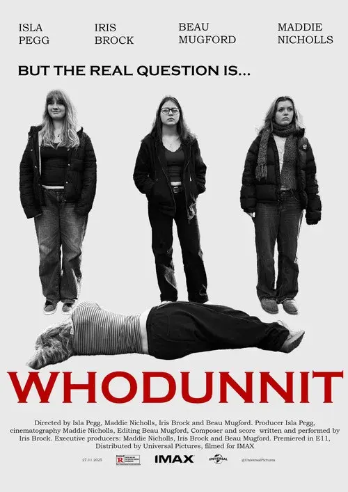WHODUNNIT poster